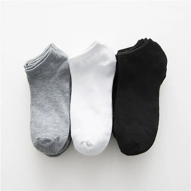 10 pairs Cotton Boat Socks