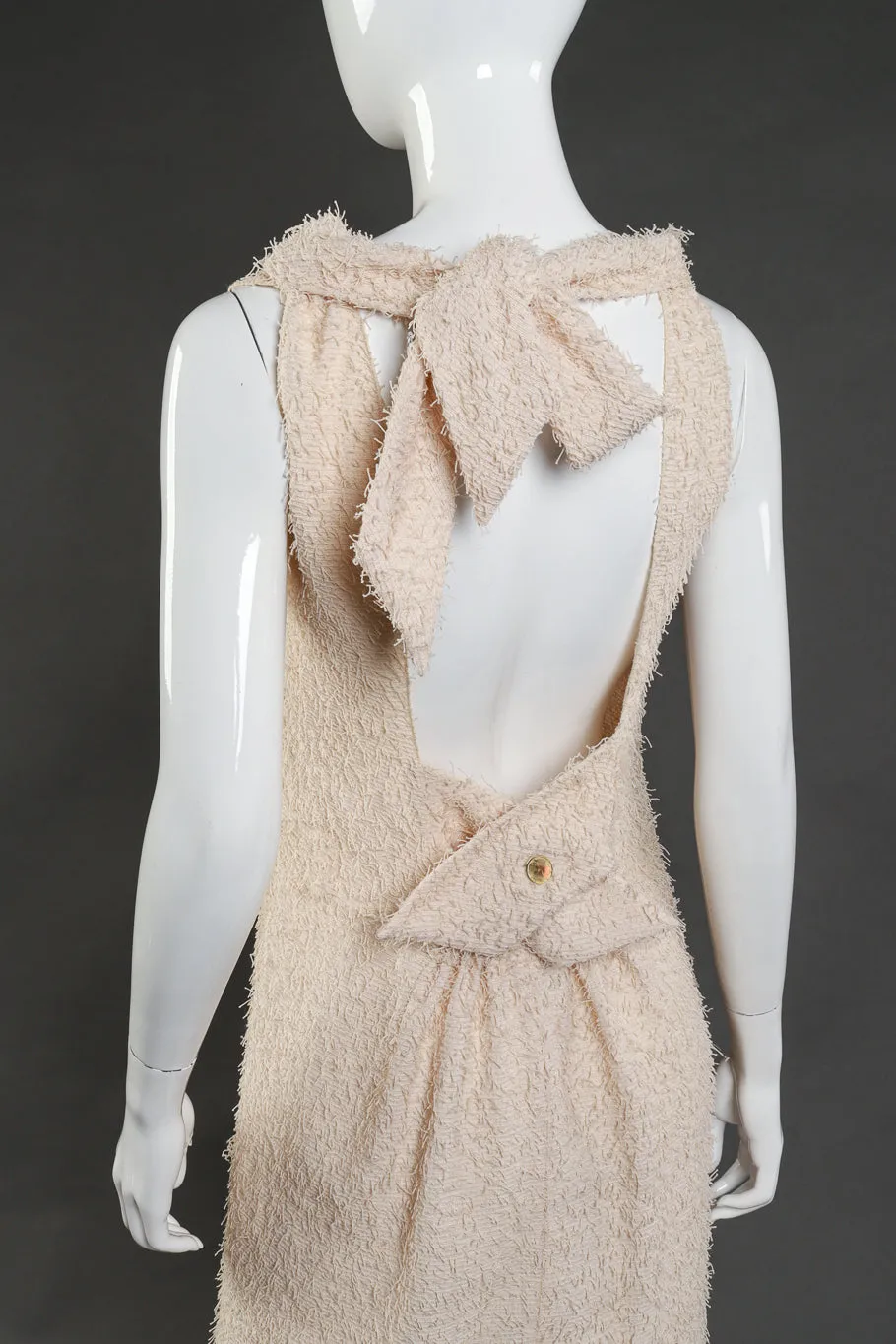 1999P Halterneck Shag Dress