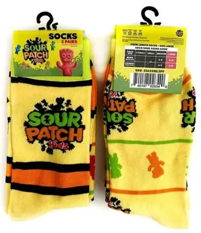 2-Pack, Licensed Adult Novelty Crew Socks