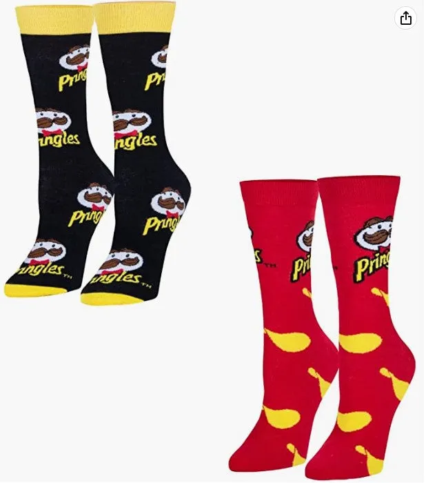 2-Pack, Licensed Adult Novelty Crew Socks