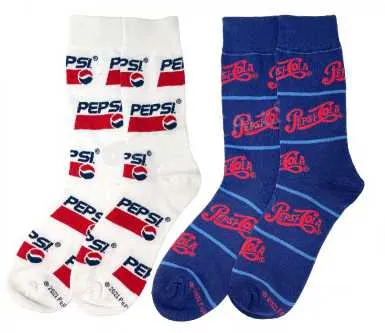 2-Pack, Licensed Adult Novelty Crew Socks