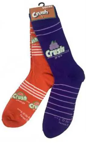 2-Pack, Licensed Adult Novelty Crew Socks