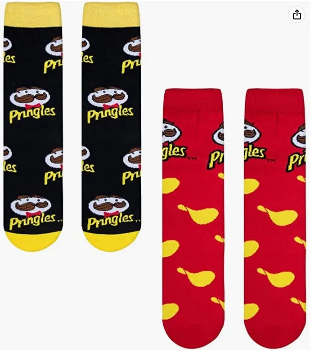 2-Pack, Licensed Adult Novelty Crew Socks