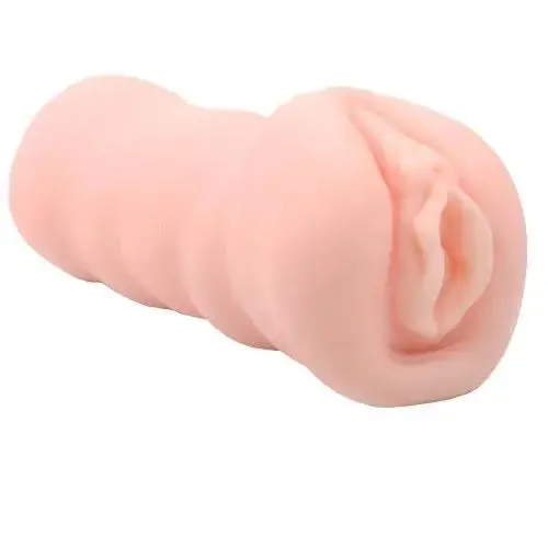 5.75-inch Stretchy Flesh Pink Realistic Vagina Male Masturbator