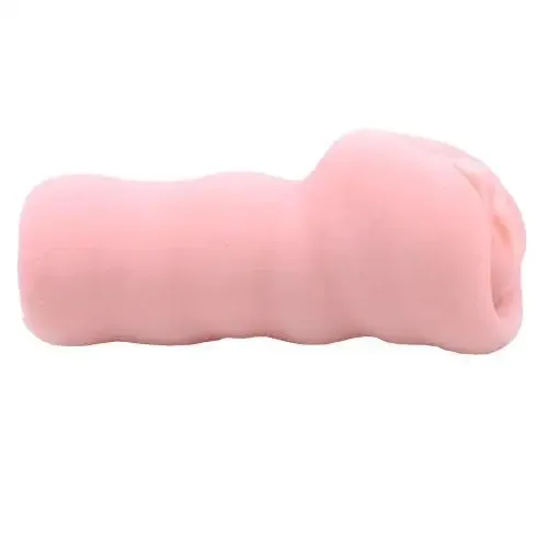 5.75-inch Stretchy Flesh Pink Realistic Vagina Male Masturbator