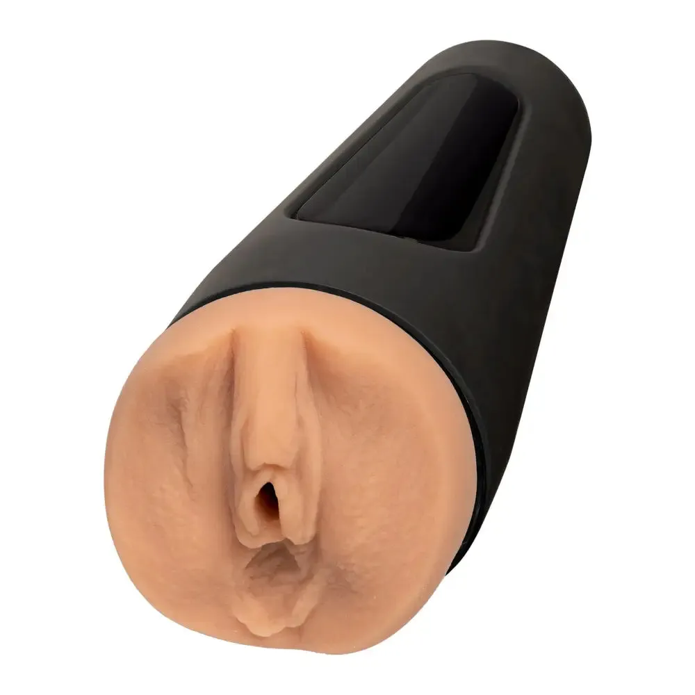 7.5-inch Doc Johnson Stretchy Real Feel Pussy Masturbator for Men