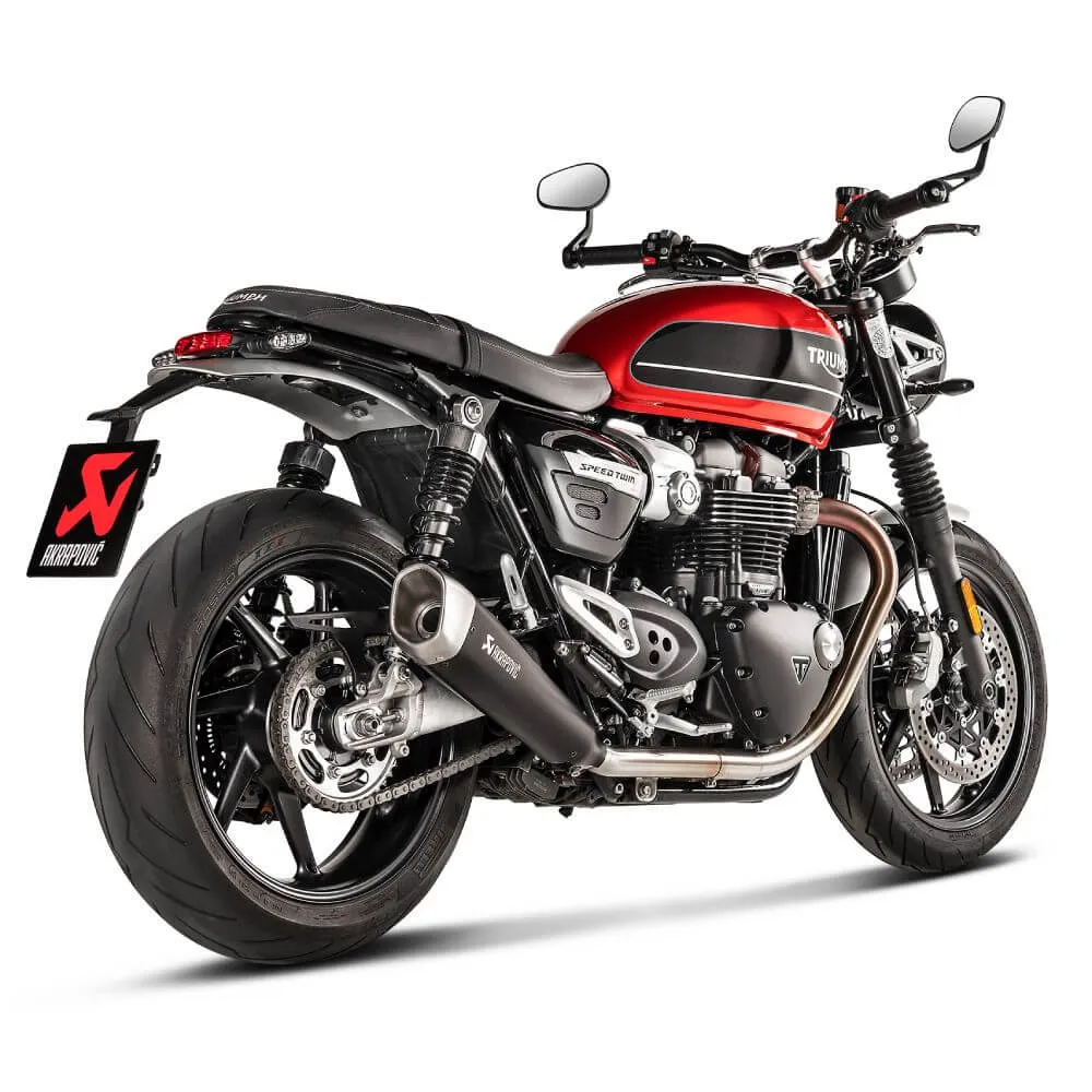 Akrapovic Titanium Twin Silencer Slip-On Kit S-T12SO2-HCQTBL