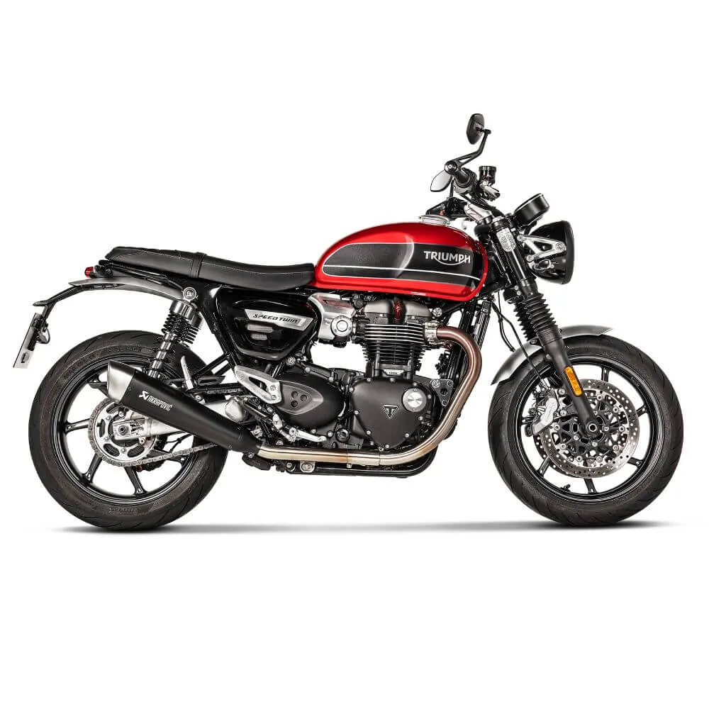 Akrapovic Titanium Twin Silencer Slip-On Kit S-T12SO2-HCQTBL