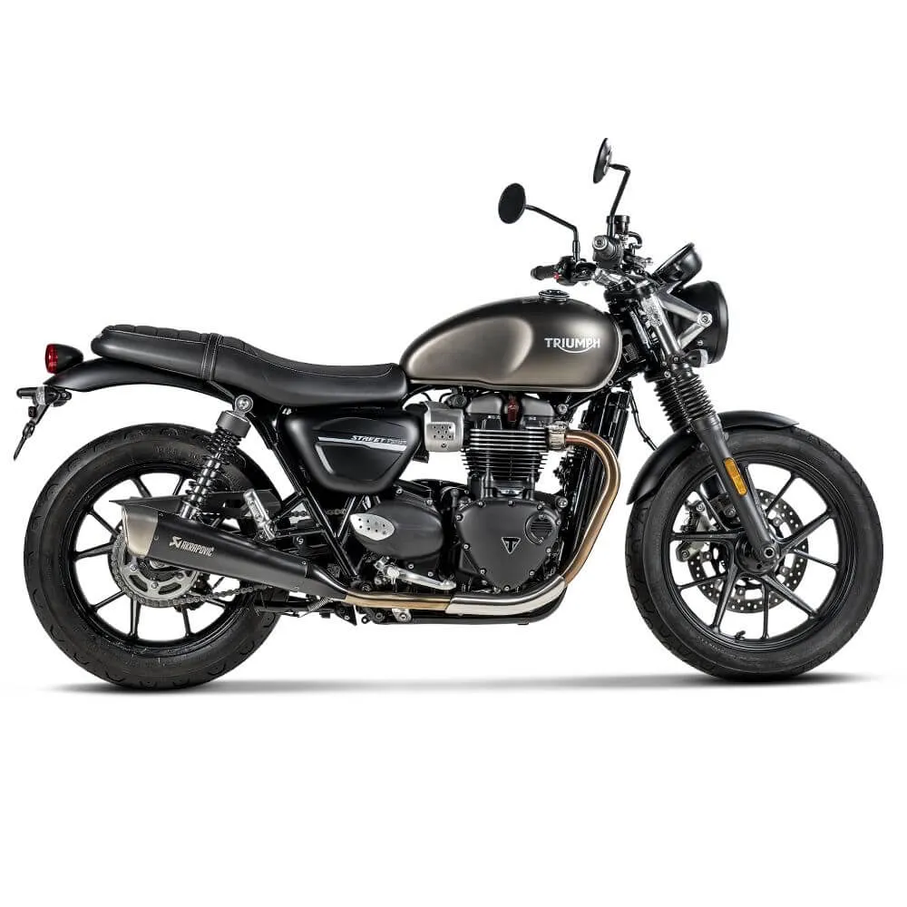 Akrapovic Titanium Twin Silencer Slip-On Kit S-T9SO2-HCQTBL