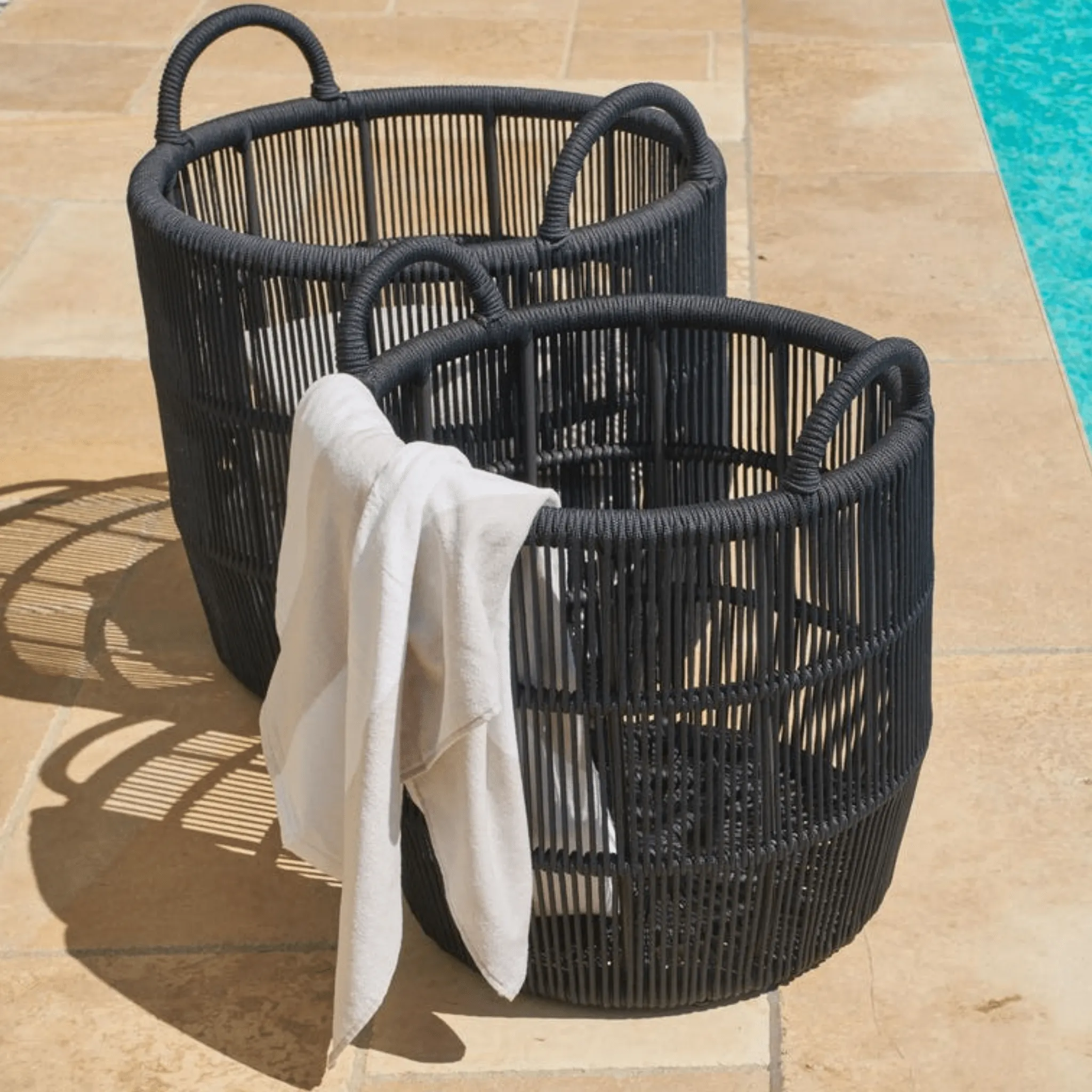 Amelia Baskets - Dark Navy