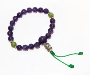 AMETHYST STONE WRIST MALA