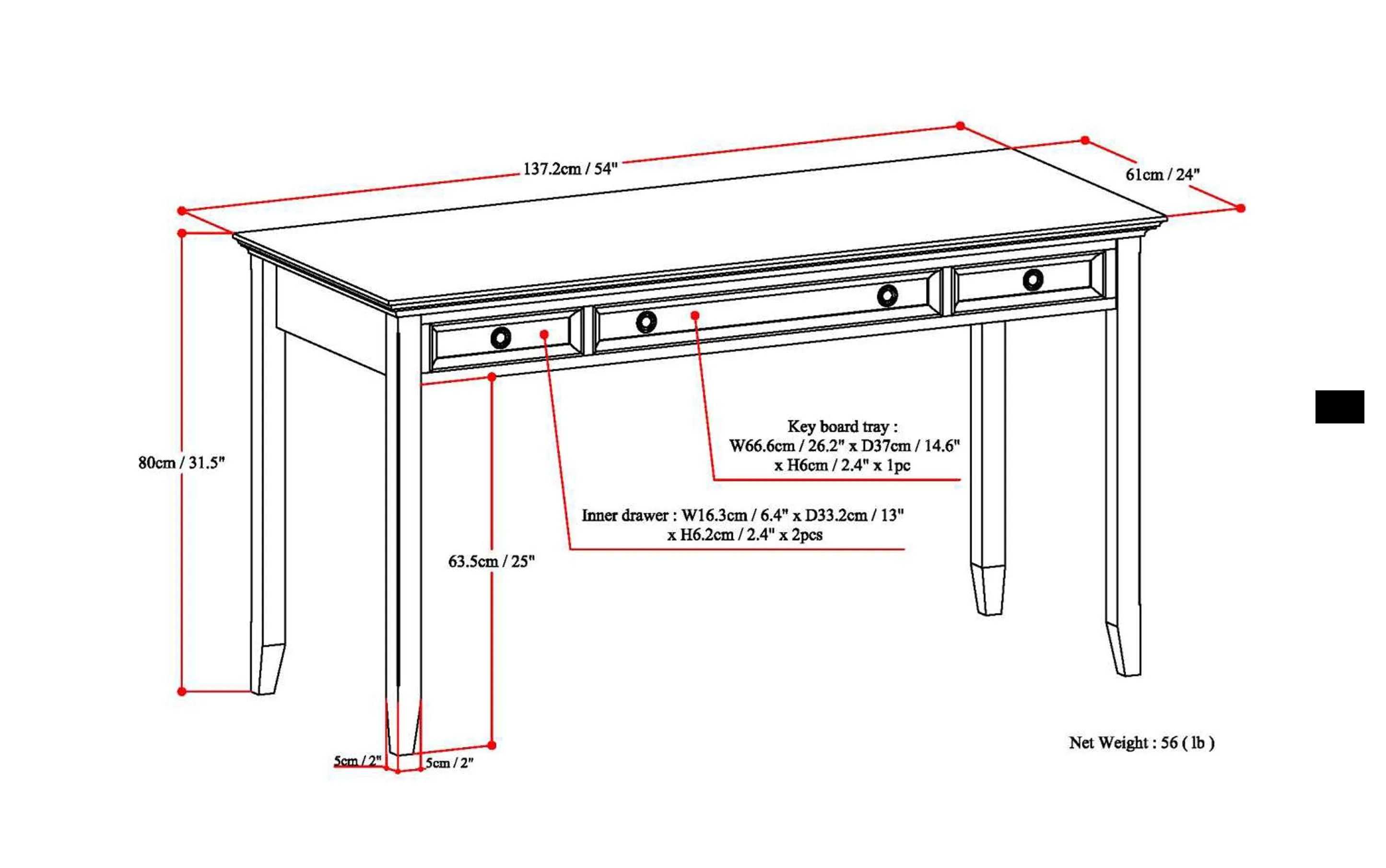 Amherst Desk