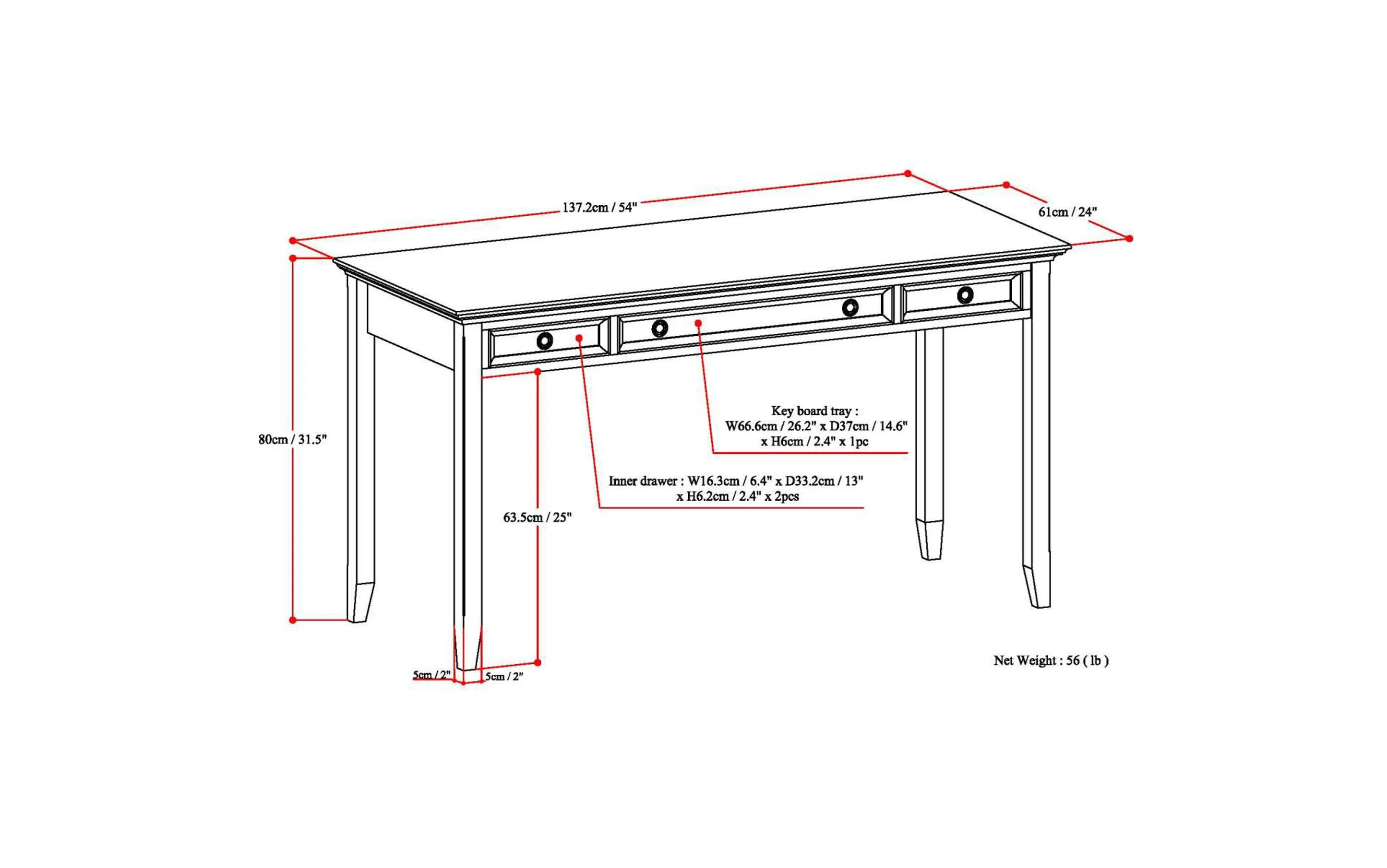 Amherst Desk