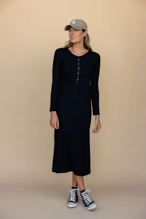 Aphrodite Button Maxi