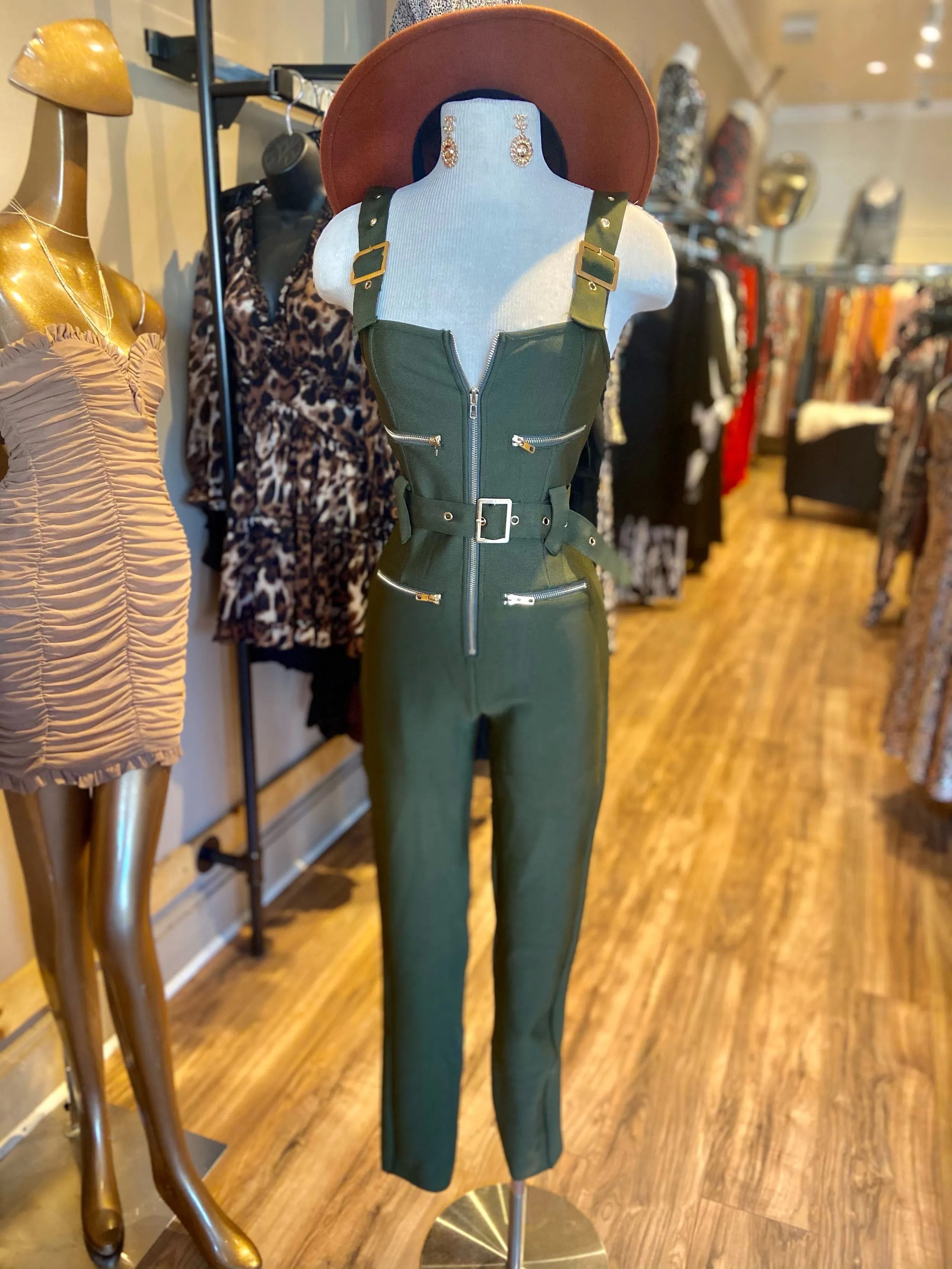 Bandage Buckle Jumper