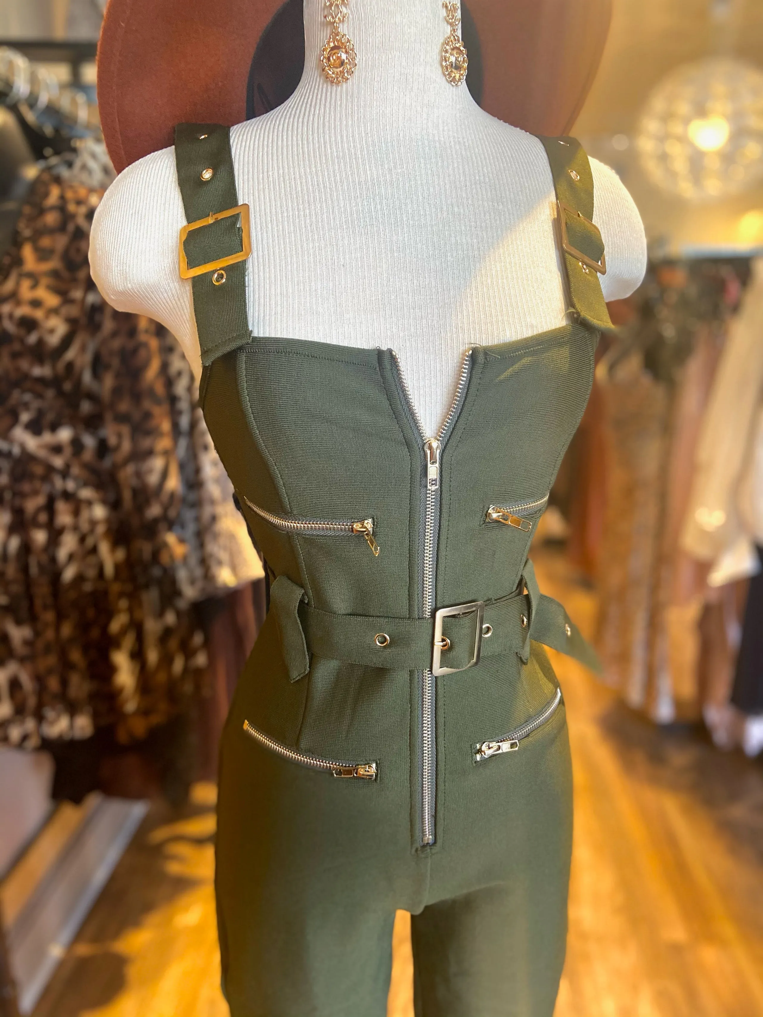Bandage Buckle Jumper