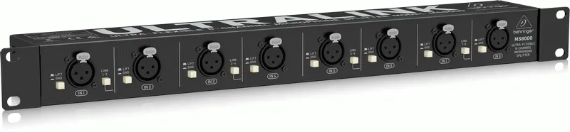 Behringer MS8000 8-CHAN Mic Splitter