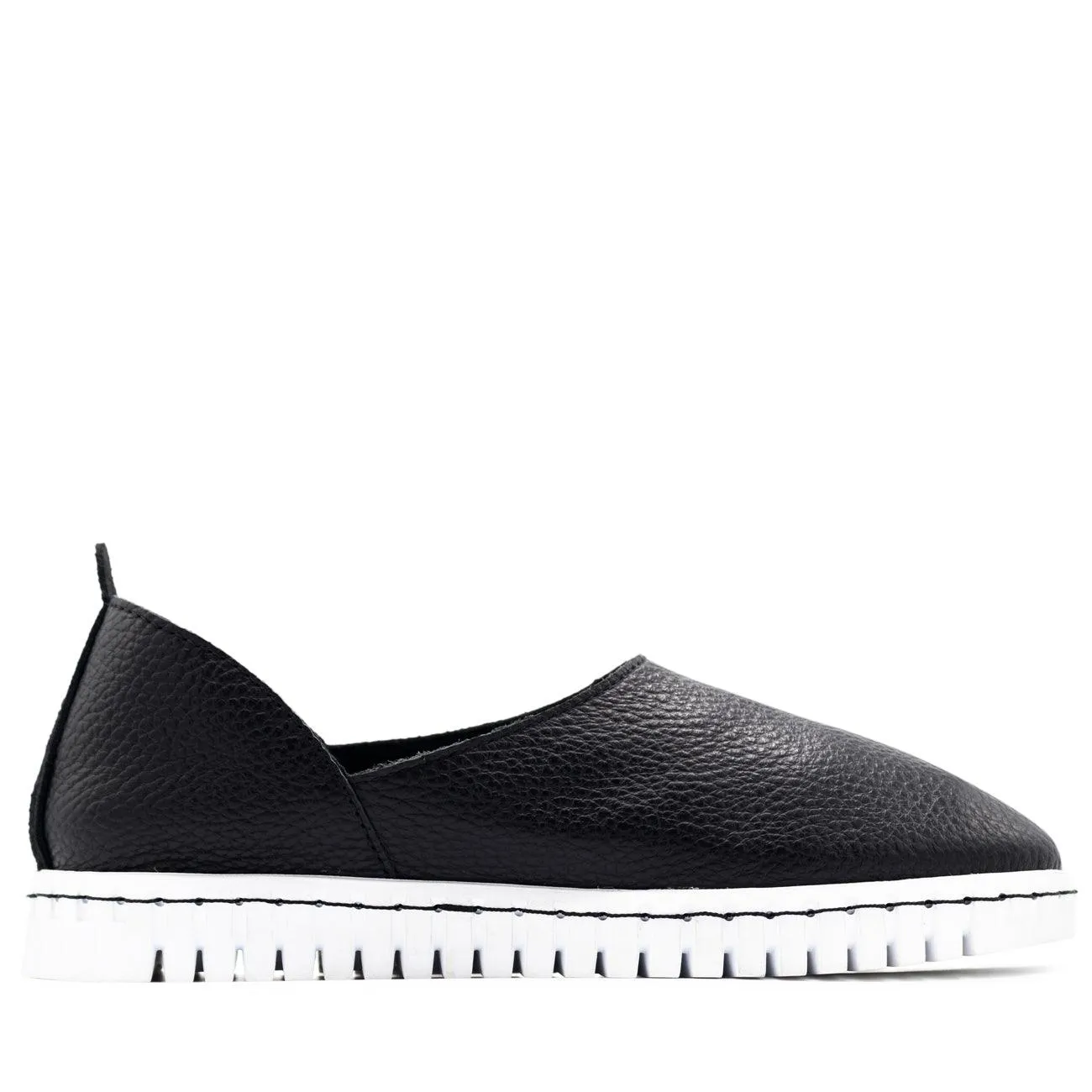 BENDY Black - Italian Leather