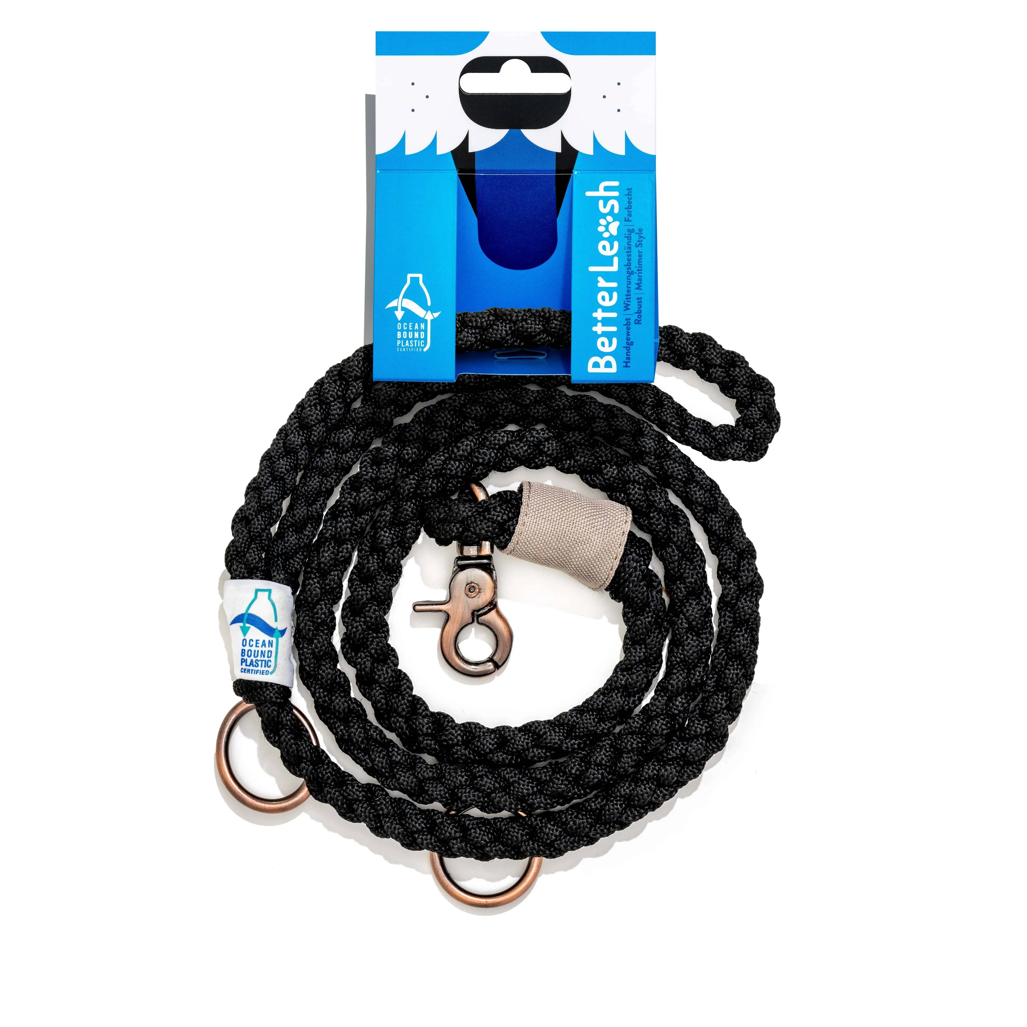 BetterBone - 100% Fairtrade Recycled Ocean Bound Plastic - BETTERLEASH
