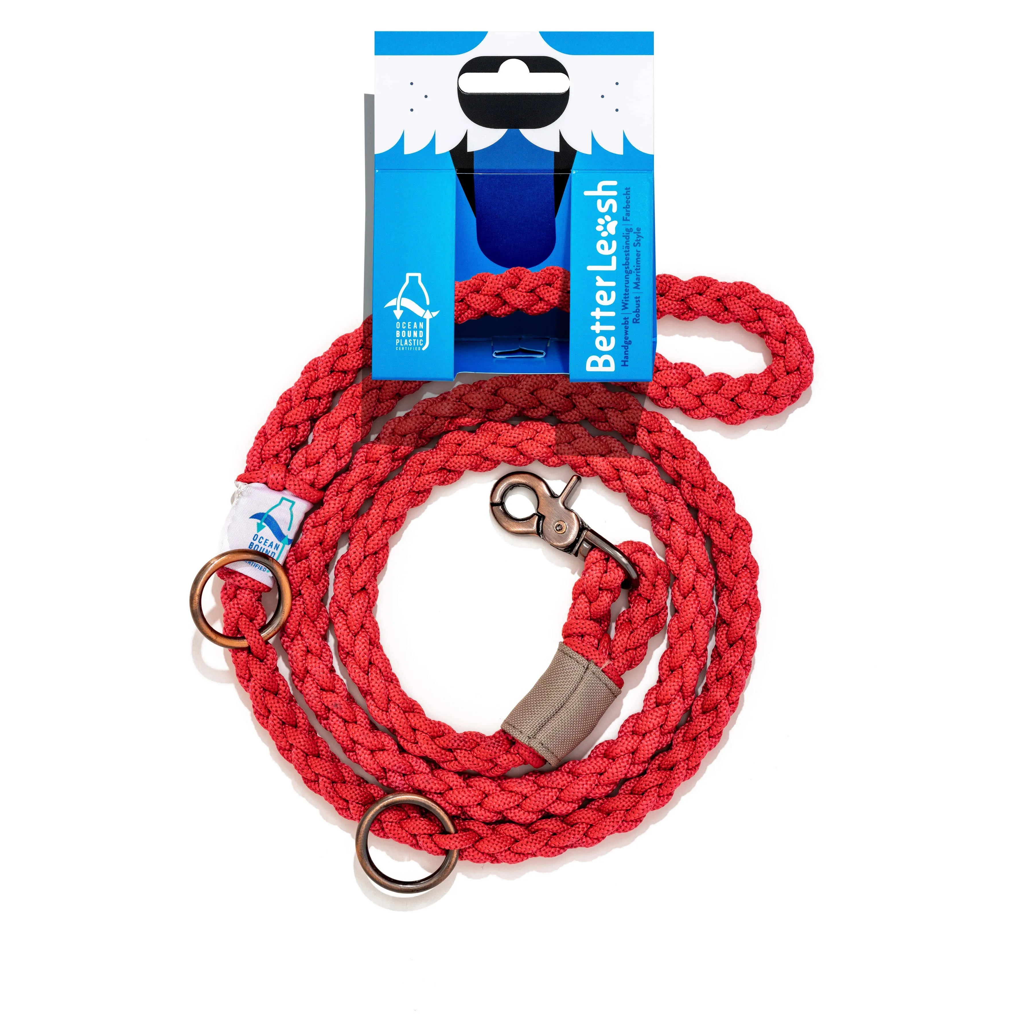 BetterBone - 100% Fairtrade Recycled Ocean Bound Plastic - BETTERLEASH