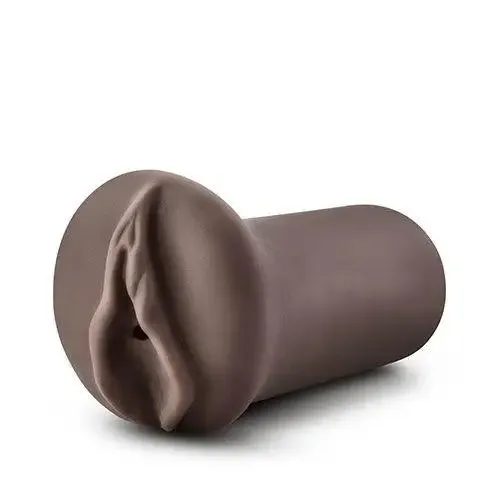 Blush Novelties Stretchy Flesh Brown Vagina Male Masturbator