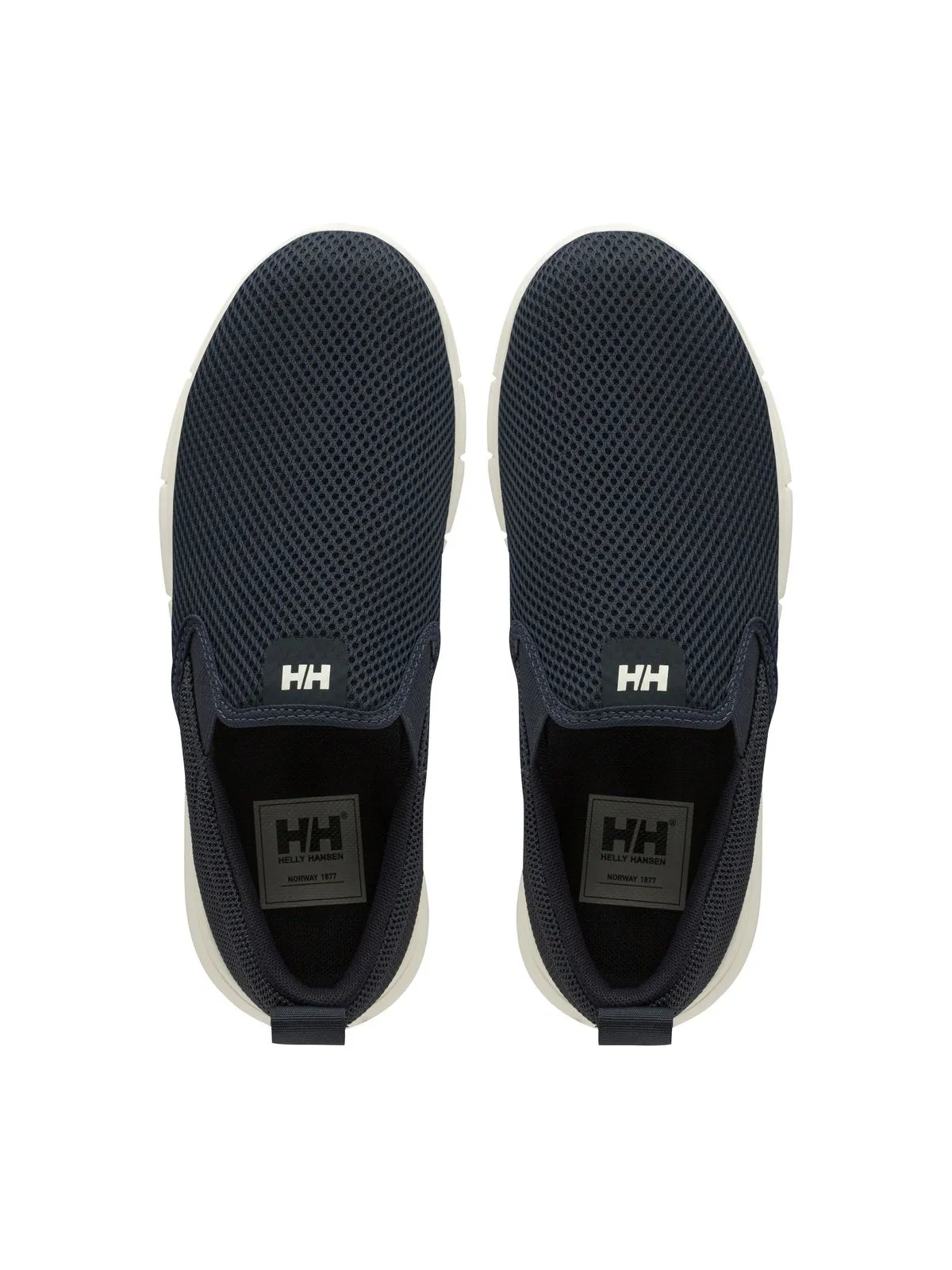 Buty żeglarskie damskie HELLY HANSEN W Ahiga Slip-On granatowe