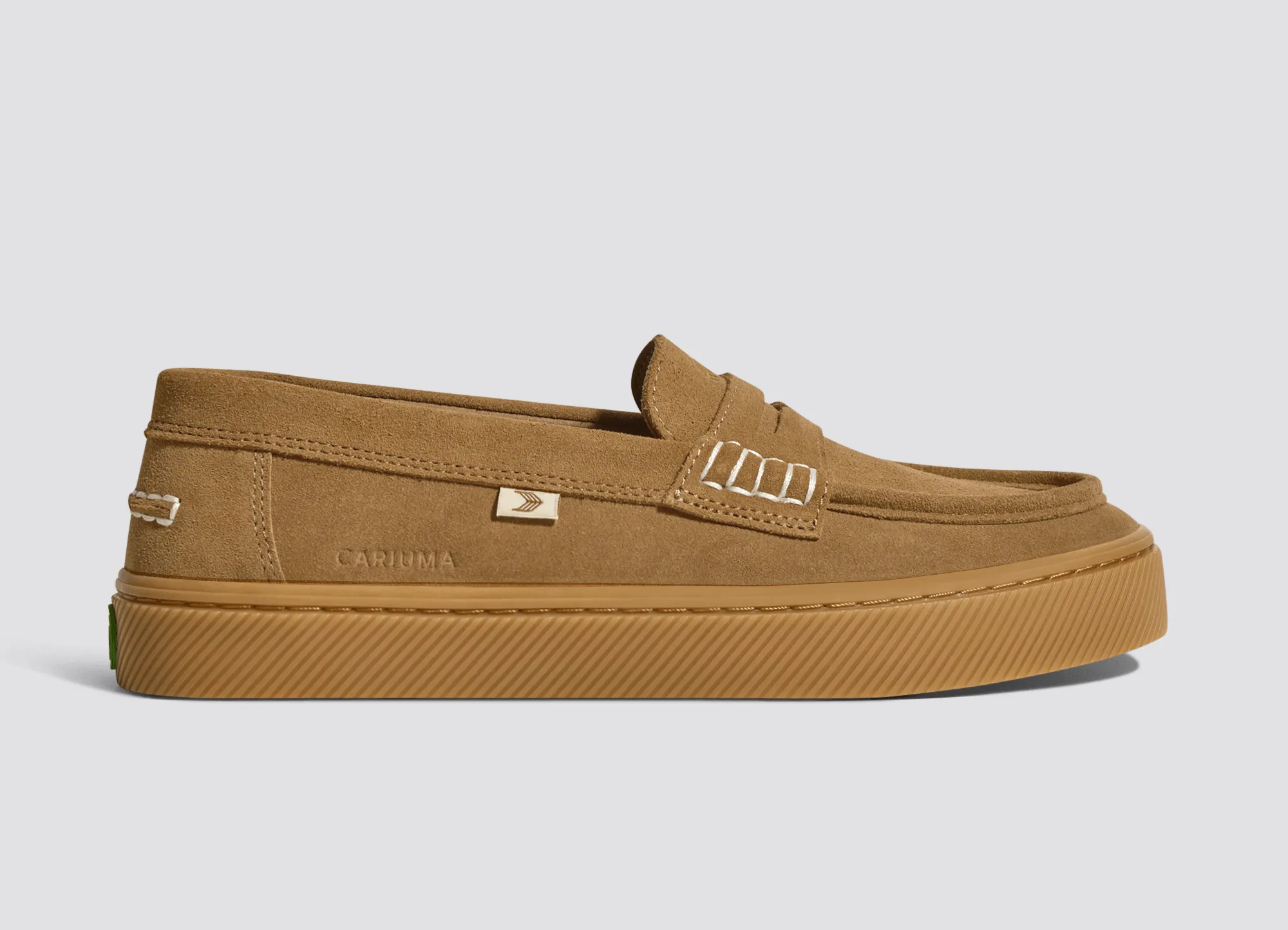 CAJU Loafer Gum Camel Suede Men