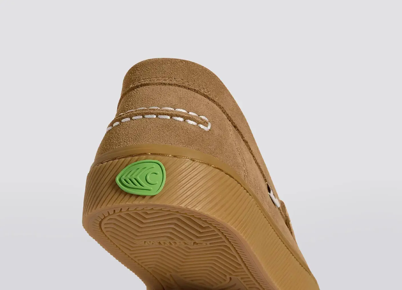 CAJU Loafer Gum Camel Suede Men
