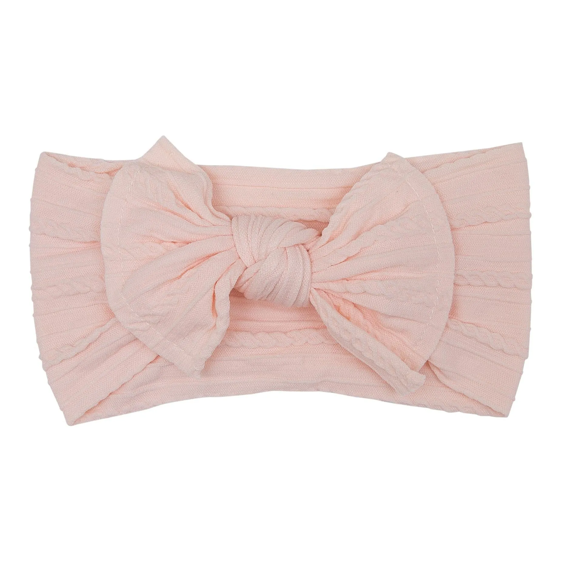 Cantaloupe Cable Knit Nylon Headwrap