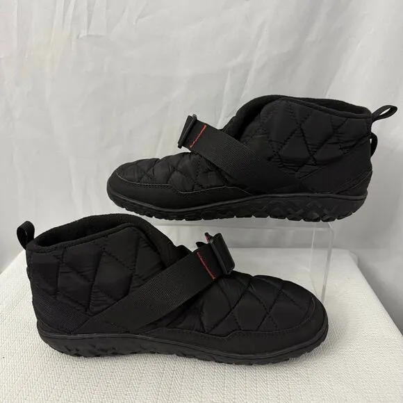 Chaco Ramble Puff Ankle Boot Mens Size 9 Black Slip On Comfort