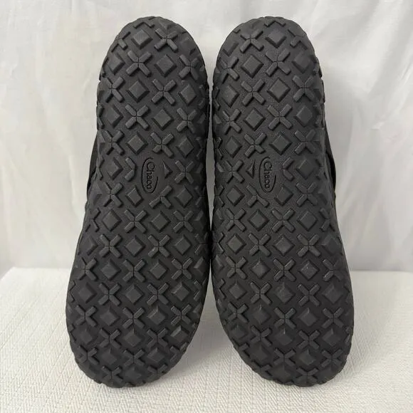 Chaco Ramble Puff Ankle Boot Mens Size 9 Black Slip On Comfort