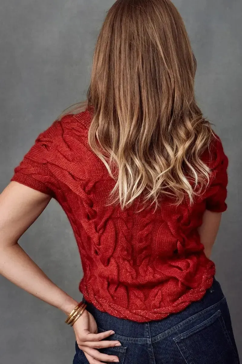 Chani Woman Pullover Qiviuk, Merino & Silk