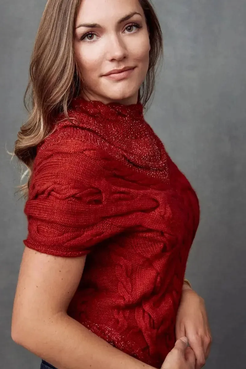 Chani Woman Pullover Qiviuk, Merino & Silk