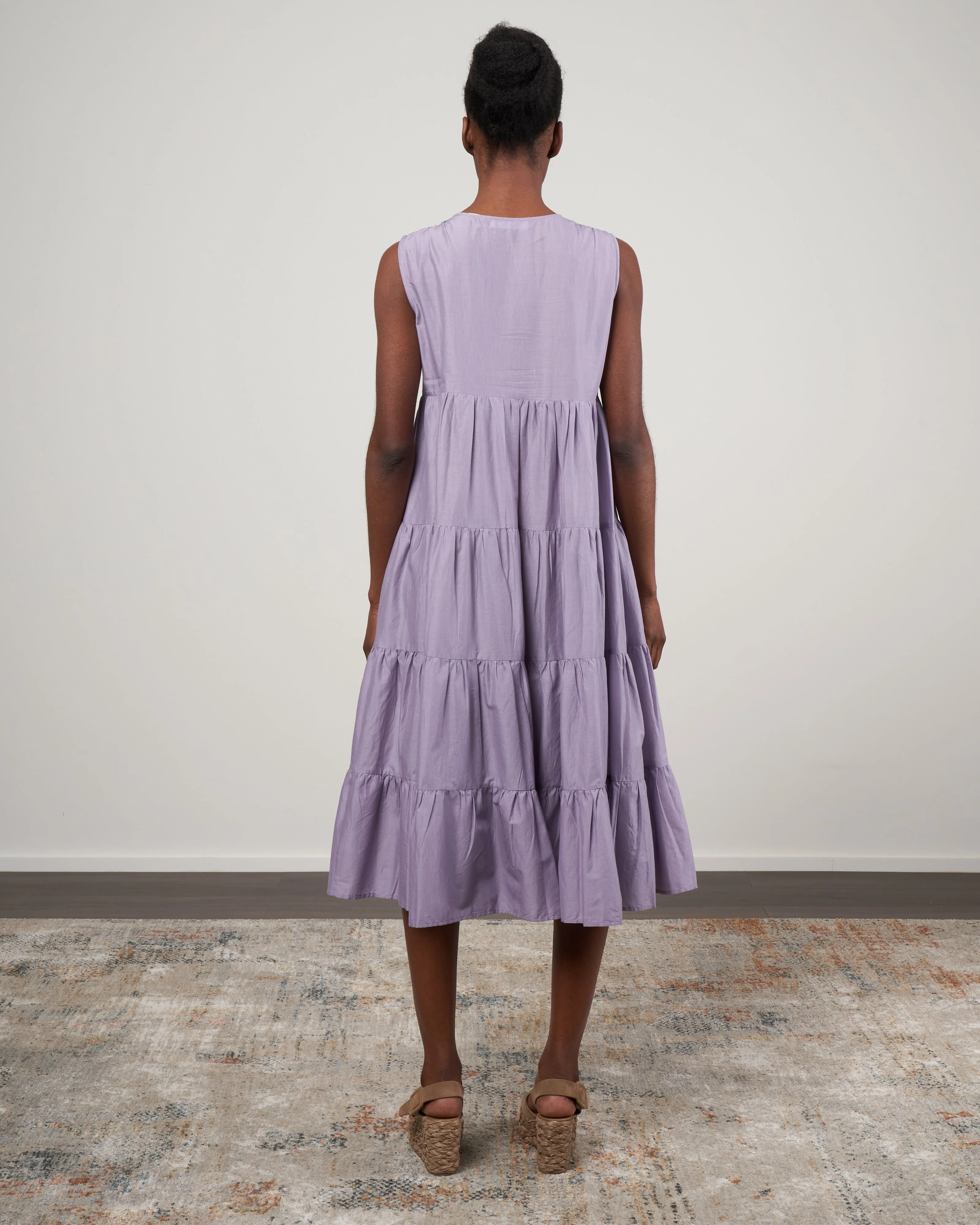 chelsea dress - lavender ash