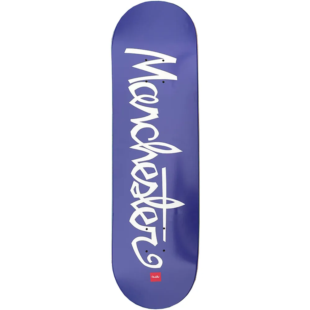 Chocolate Manchester Flip the Script Twin Tip Skateboard Deck 8.25"