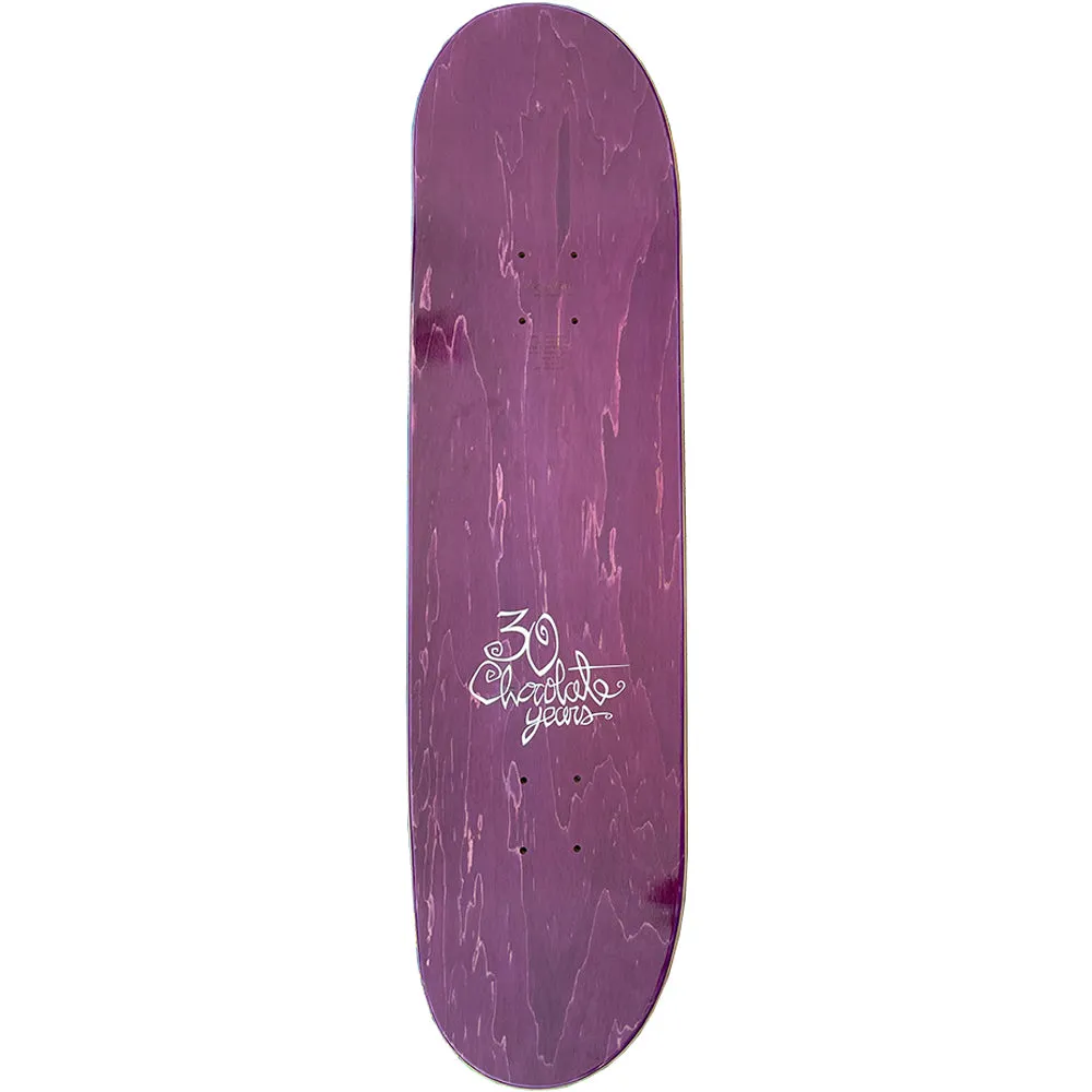 Chocolate Manchester Flip the Script Twin Tip Skateboard Deck 8.25"