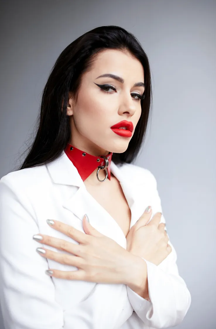 Choker "Toona" Red