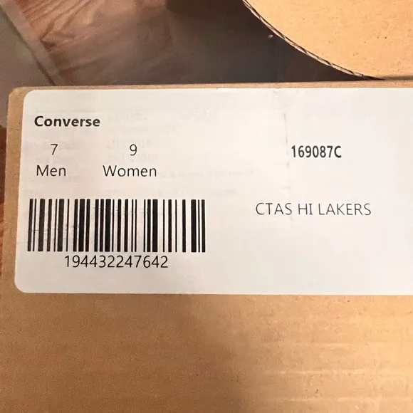 CONVERSE CTAS HI LAKERS BASKETBALL