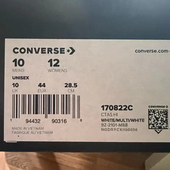 CONVERSE CTAS HI MULTICOLORED
