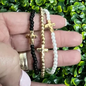 Cross Bracelet Set