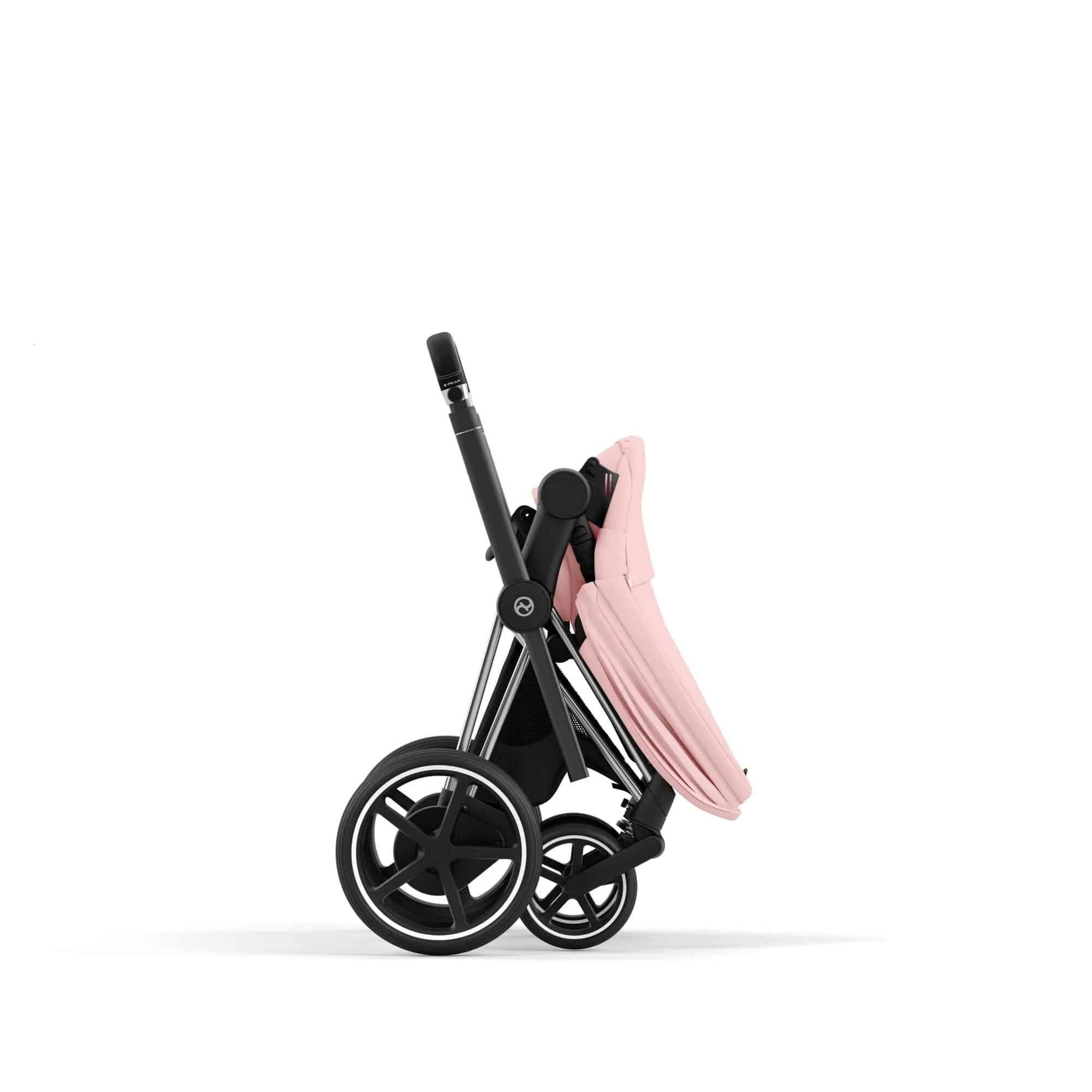 Cybex e-Priam & Lux Cot in Peach Pink