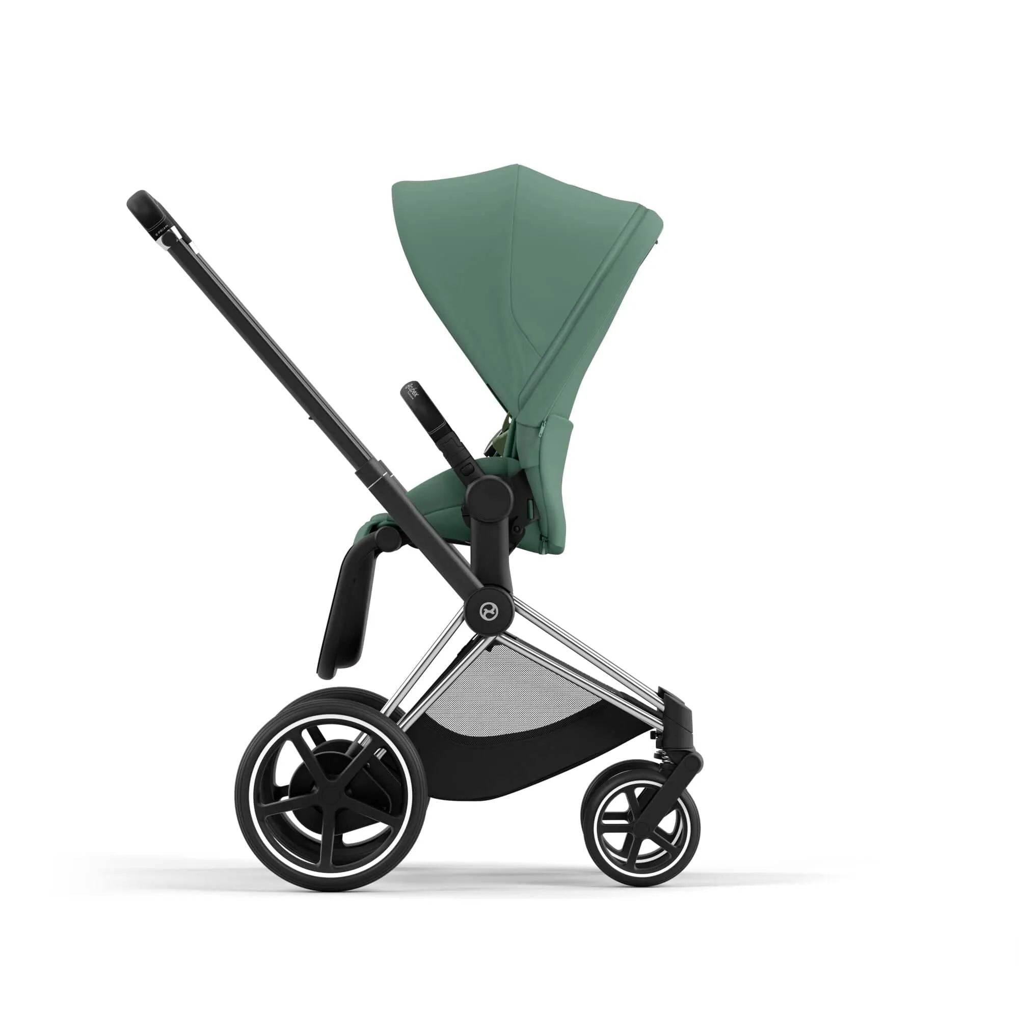 Cybex e-Priam Travel System With Cloud T in Leaf Green