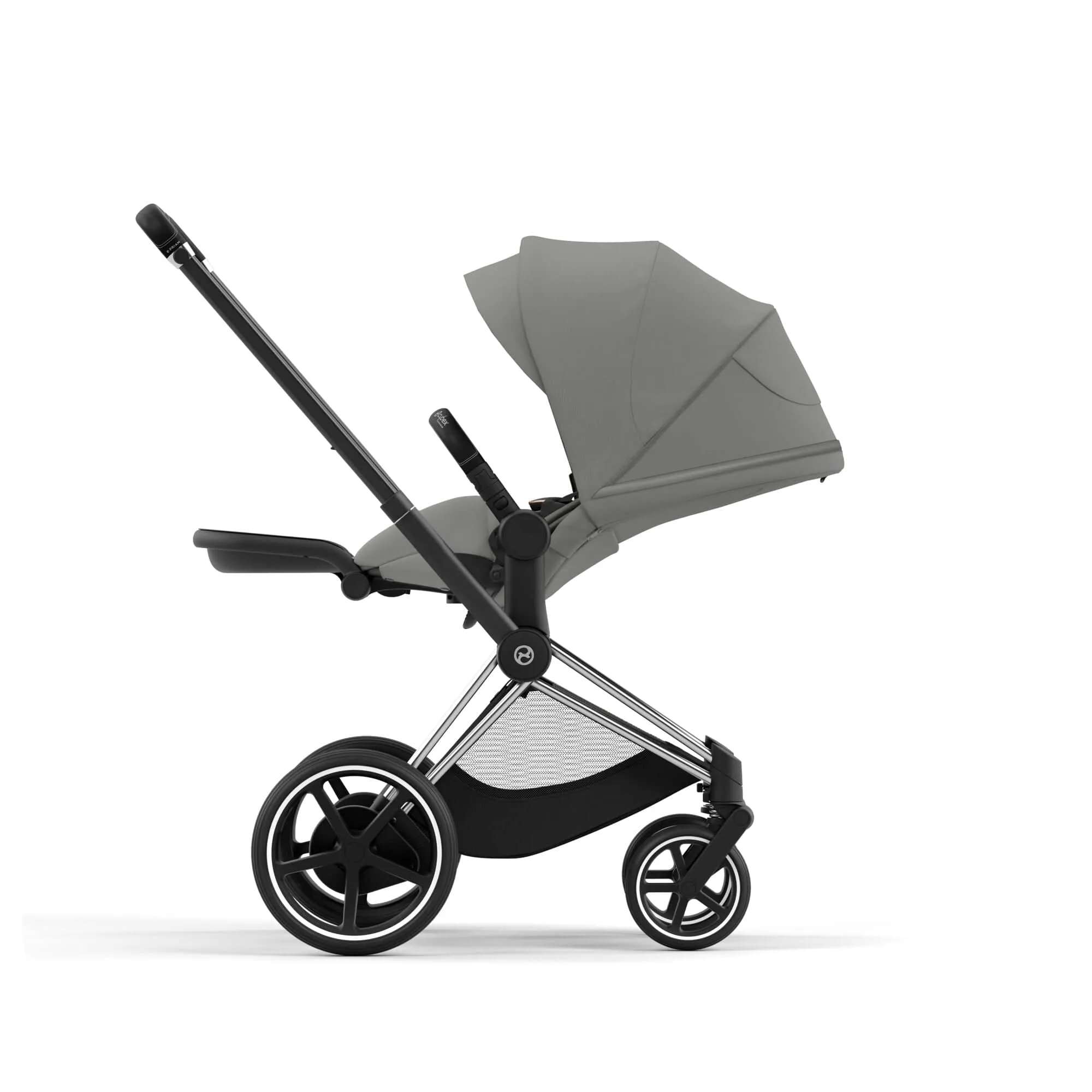 Cybex e-Priam Travel System With Cloud T in Mirage Grey
