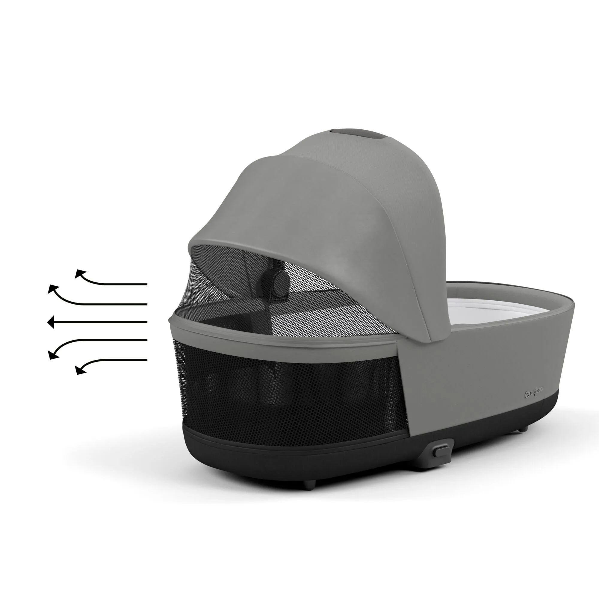 Cybex e-Priam Travel System With Cloud T in Mirage Grey
