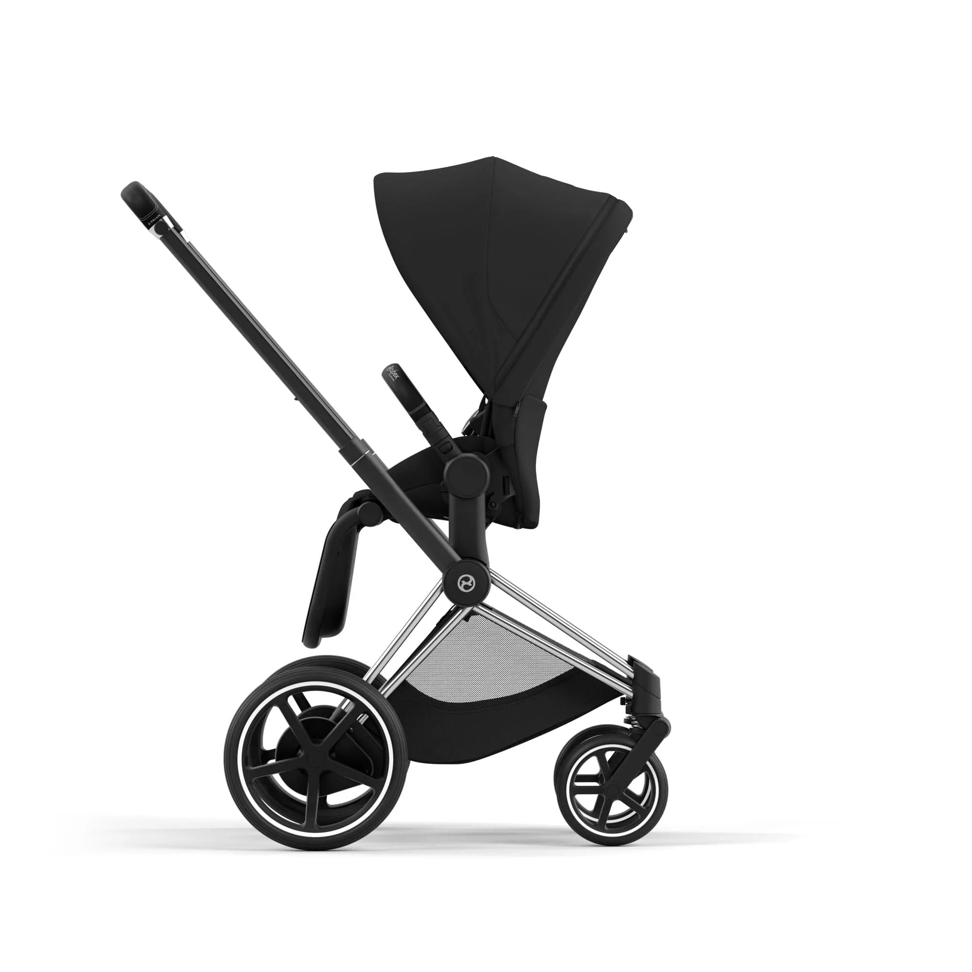 Cybex e-Priam Travel System With Cloud T in Sepia Black
