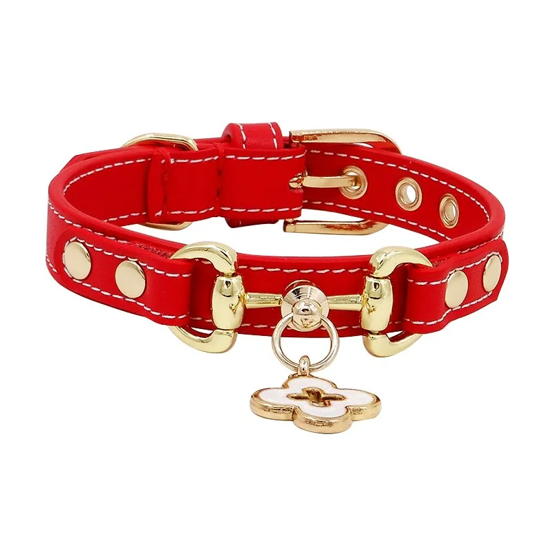 Dog Leather Collar