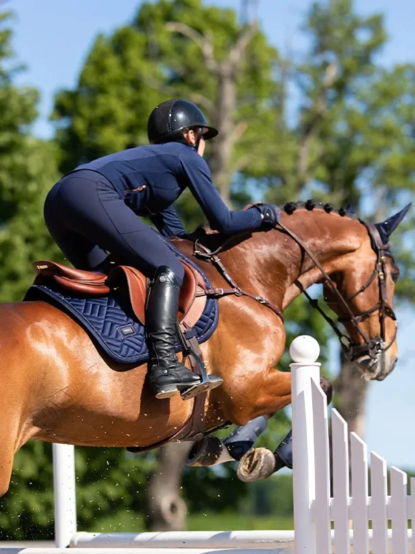 Equestrian Stockholm Jump Pad Modern Lagoon Blush