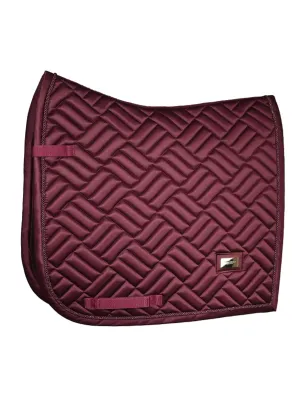 Equestrian Stockholm New maroon Modern dressage saddlepad