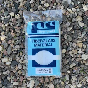 Fiber Craft Fiberglass Cloth (6oz, 5 yards x 38")