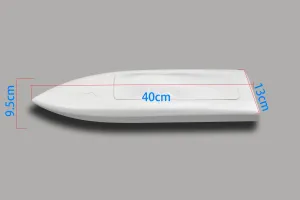 Fiber Glass Made  Mini Boat Hull & Plastic Turbo Jet Unit  for making RC Jet Boat